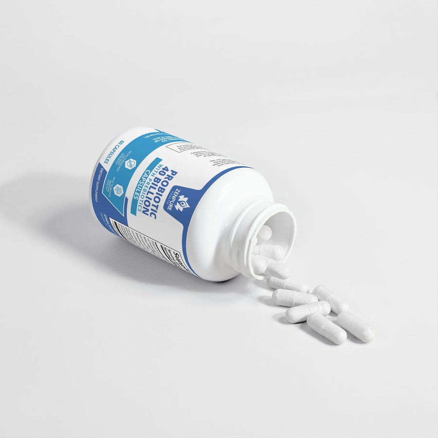 Probiotic 40 Billion with Prebiotics zenpure