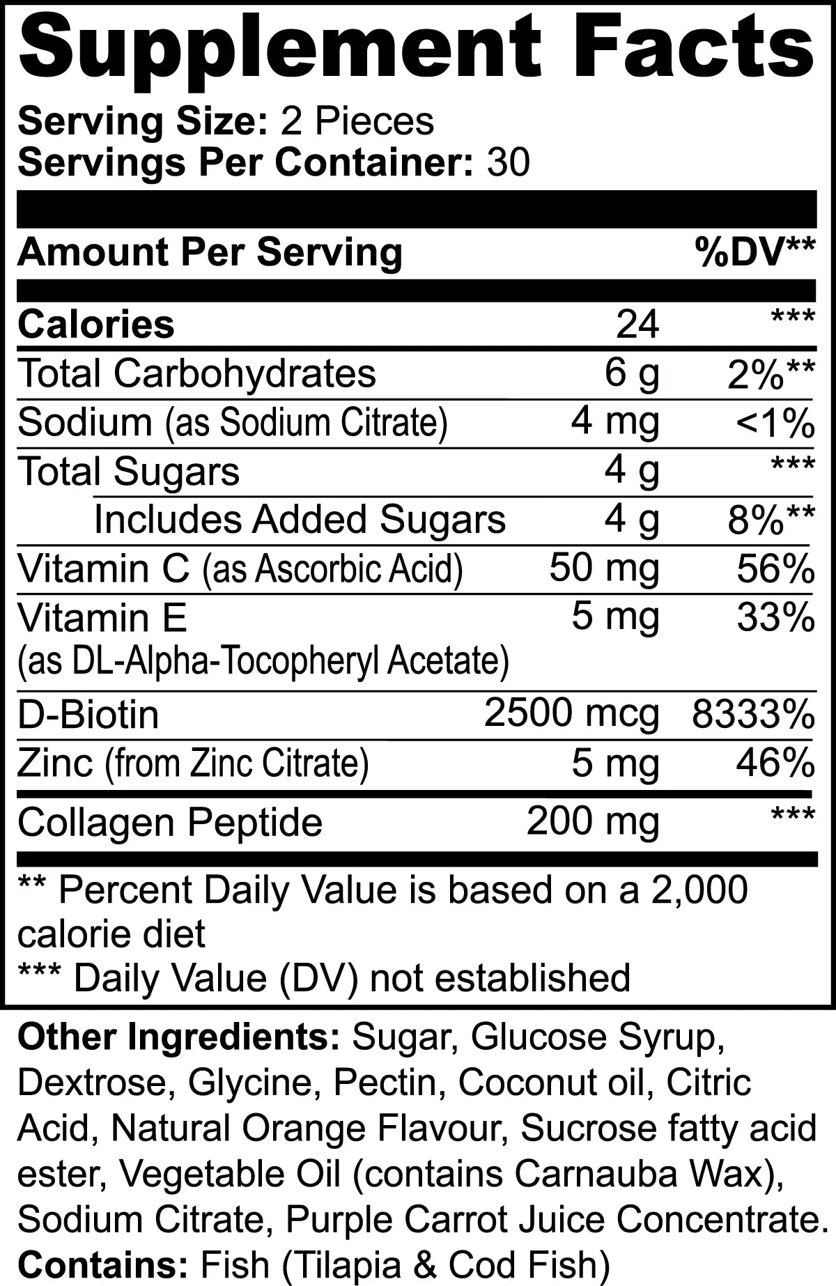 Collagen Gummies (Adult) envyempressfashion