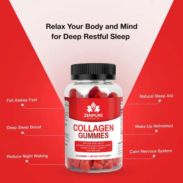Collagen Gummies (Adult) -collagen before and after zenpure