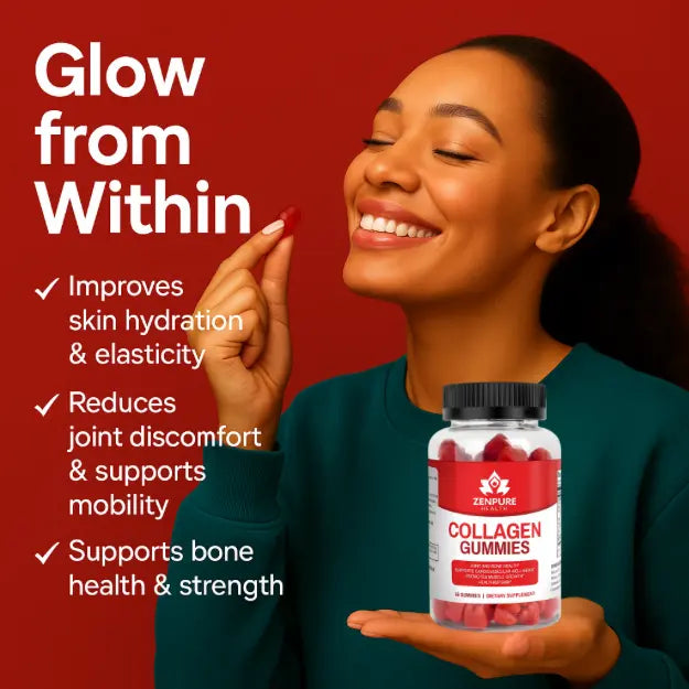 Collagen Gummies (Adult) -collagen before and after zenpure