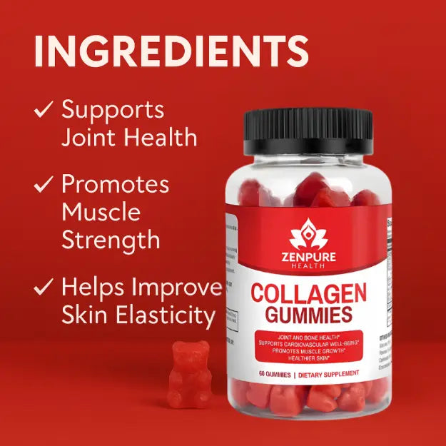 Collagen Gummies (Adult) -collagen before and after zenpure