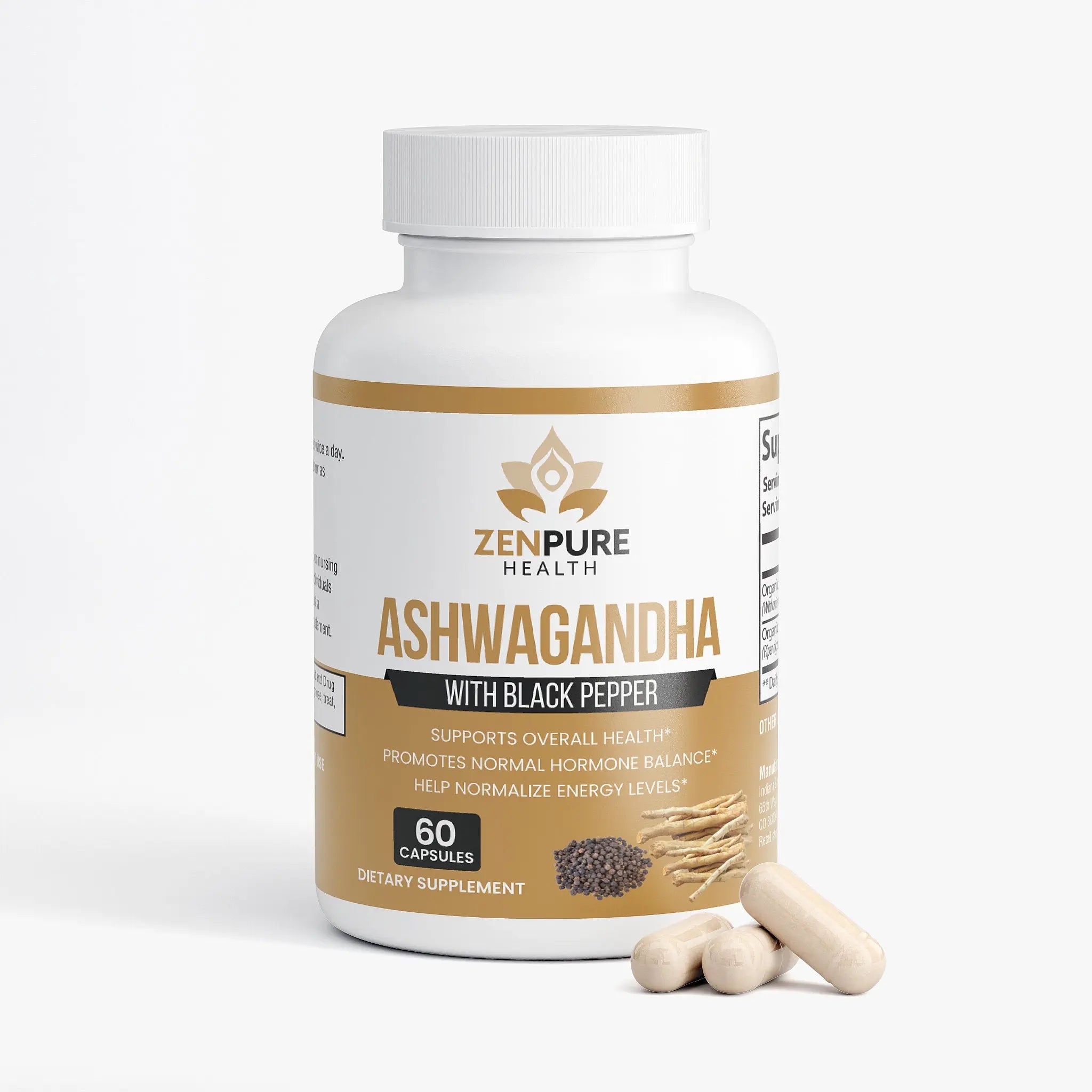 Zenpure Health Ashwagandha - health supplements zenpure