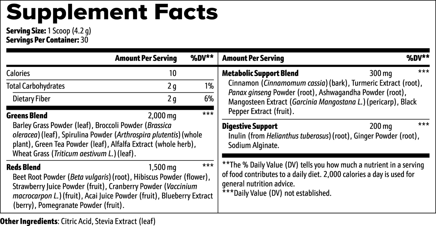 Zenpure Health Greens Superfood