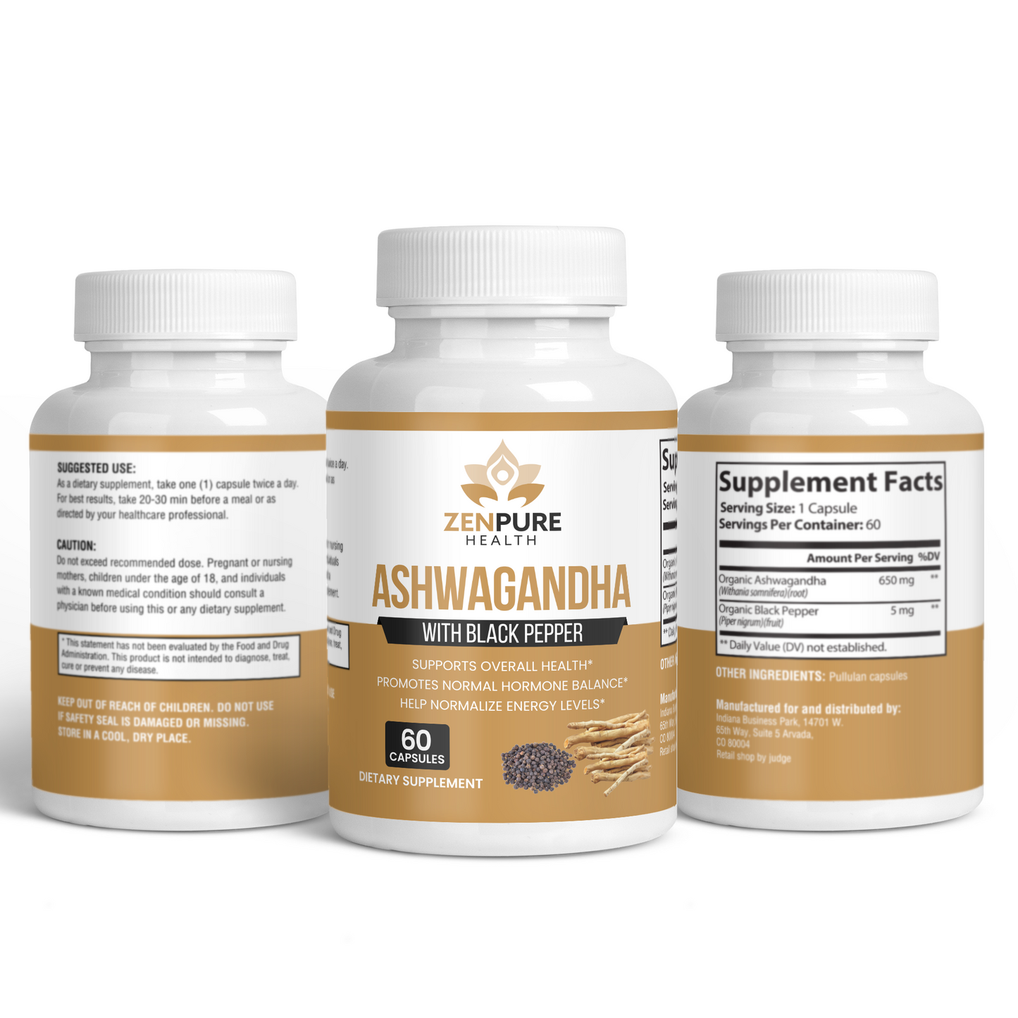 Zenpure Health Ashwagandha